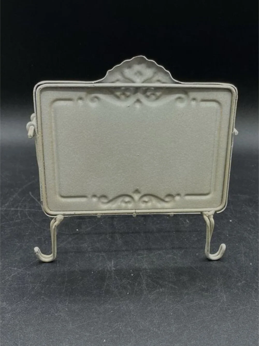 Soap Metal Wall Hanging Rack Dish Shabby Chic Farmhouse - Picture 9 of 11